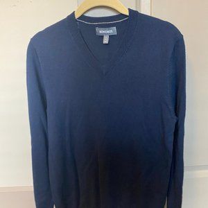 Men's Small Bonobos V-Neck Sweater (slim fitting)
